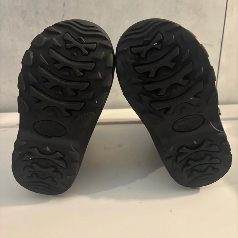 Champion Kids Toddlers Black Winter Snow Rain Boots Size 4